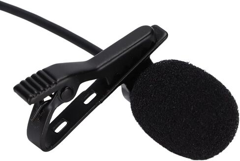 Mini Lapel Microphone Portable and Durable Clipon Design for Voice in Kuwait