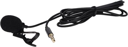 Mini Lapel Microphone Portable and Durable Clipon Design for Voice in Kuwait