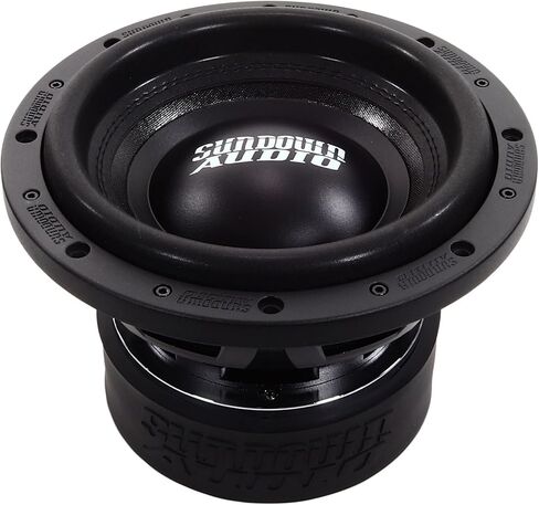 Sundown Audio SA-10 V.2 D2 10" 1250-Watt RMS / 2500-Watt Peak Car Subwoofers 2-Ohm DVC Subs SW-SAV210D2, 2.75" Voice Coil, 19mm Xmax, Cast Aluminum Frame, Car Audio, 2-Piece in Saudi Arabia