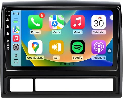 Android 13 4Core 64G Upgrade Car Radio Stereo for Toyota Tacoma 2005-2015 with CarPlay & Android Auto Head Unit, 9" QLED IPS Touchscreen/GPS Navigation/HD Backup Camera/SWC/FM in Saudi Arabia