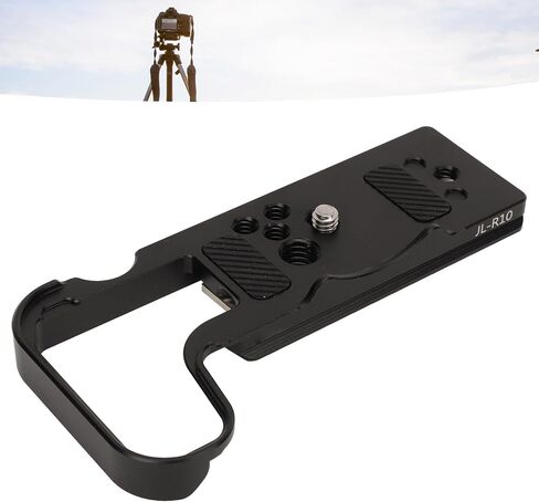 Quick Release Base Plate, Camera Extension Plate, Strong Stability, Convenient Mounting for R10 Camera Tripod, Aluminum Alloy Material in Kuwait