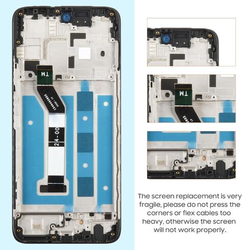 for Motorola Moto G Power 5G 2024 Screen Replacement for Moto G Power 2024 LCD Display Digitizer for Motorola G Power XT2415 XT2415-1 XT2415-5 LCD Screen Assembly with Frame in Saudi Arabia