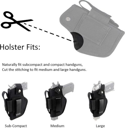 Concealed Carry Holster IWB OWB Holster with Magazine Slot in Kuwait