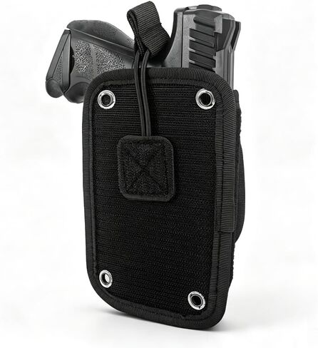 Universal Hook Loop Handgun Holster for Gun Bag Safe Desk Car in Kuwait