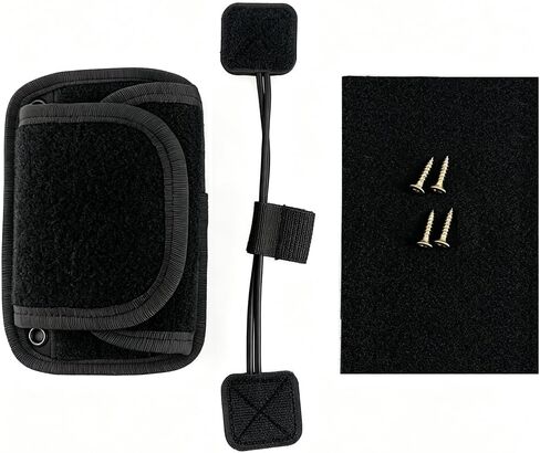Universal Hook Loop Handgun Holster for Gun Bag Safe Desk Car in Kuwait