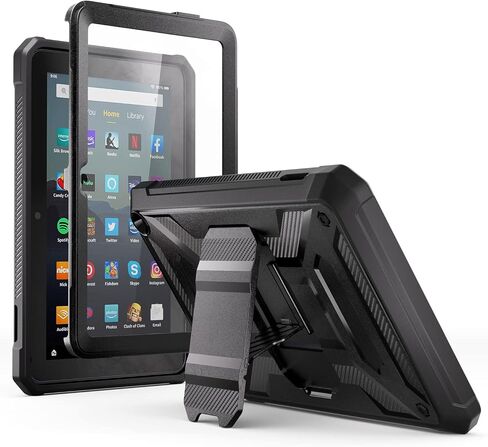 All-New Kindle Fire 7 Tablet Case (12th Gen, 2022 Release) -Black in Kuwait