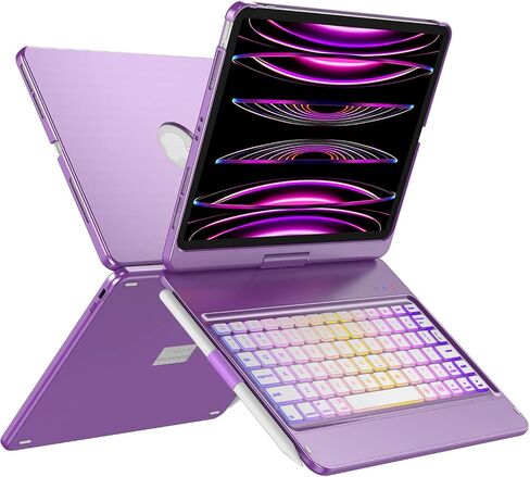GGH Keyboard Case for iPad Pro 11 Inch & Air 11" M4/M3/M2, Ocean Blue in Kuwait
