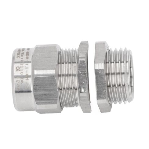 CHICIRIS Stainless Steel Cable Gland G1/2 IP66 Connector for Armoured Cable in Kuwait