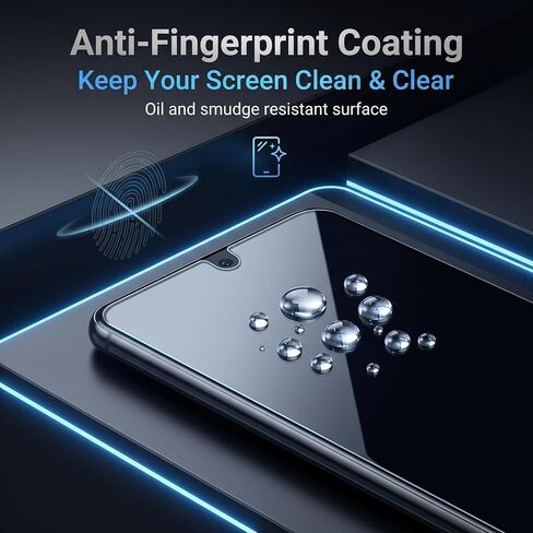 Geviaho For Samsung Galaxy S21 Plus Privacy Screen Protector 2+2 Pack, Anti Spy Tempered Glass 9H Hardness with 2 Pack Camera Lens Protector, Private Guard Bubble Free Case Friendly for S21 Plus in Kuwait