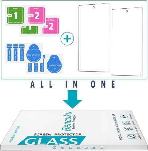 2 Pack Screen Protector for Samsung Galaxy Z Fold 8 Tempered Glass in Kuwait