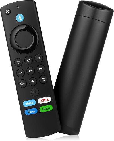 Replacement Voice Remote for All FireStick Series,Compatible with Fire Smart TVs Stick(2nd Gen,3rd Gen,Lite,4K,4K Max),TVs Cube(1st Gen,2nd Gen),for Smart TV(3rd Gen) in Kuwait