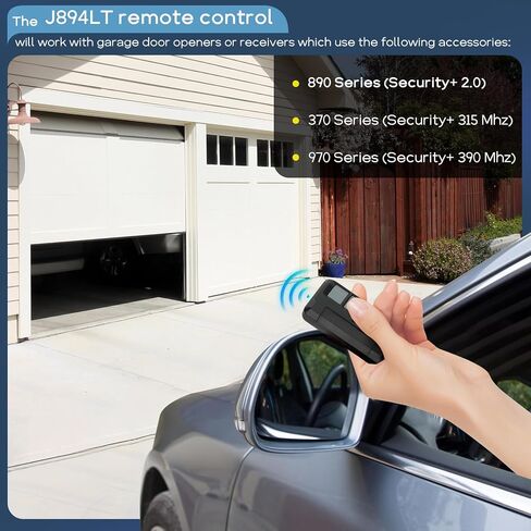 4Pcs 894LT 4-Button Garage Door Opener Remote Control for LiftMaster in Saudi Arabia