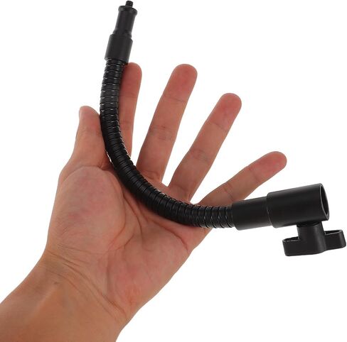Flexible Gooseneck Mount Arm with 1/4 Inch Thread Black in Kuwait