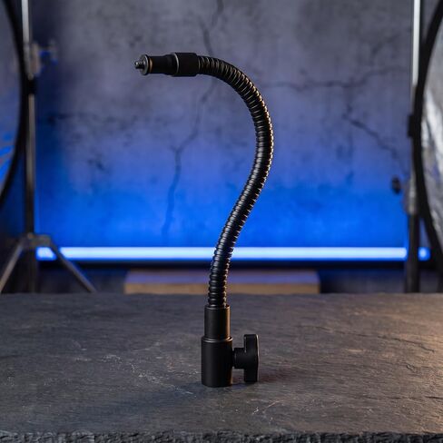 Flexible Gooseneck Mount Arm with 1/4 Inch Thread Black in Kuwait