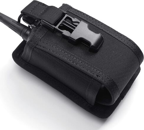 TACNEX Universal Radio Holster Two Ways Radio Holder Walkie Talkies Pouch Tactical Nylon Case with MOLLE Strap Duty Belt Clip for Police Leo Security Firefighter Rescue EMS EMT Military in Kuwait