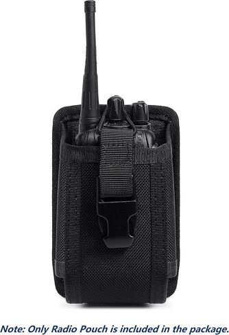 TACNEX Universal Radio Holster Two Ways Radio Holder Walkie Talkies Pouch Tactical Nylon Case with MOLLE Strap Duty Belt Clip for Police Leo Security Firefighter Rescue EMS EMT Military in Kuwait