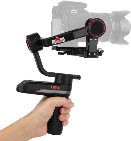 Portable 3-Axis Stabilizer for DSLR Cameras Ergonomic Handheld Gimbal for in Kuwait