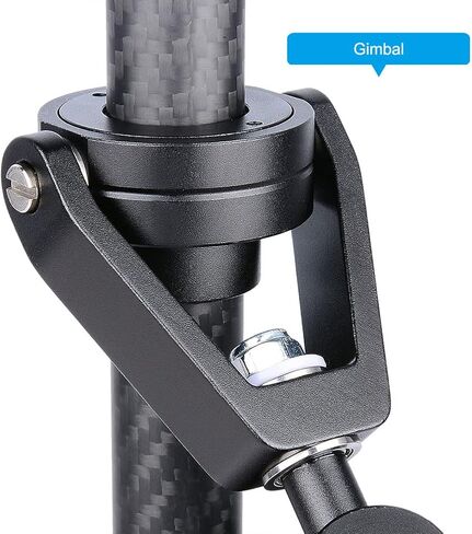 DSLR Camera Stabilizer Quick Release Plate Shock Absorption Durable for Jobs Carbon Fiber S60T for Photography Enthusiasts (#1) in Kuwait