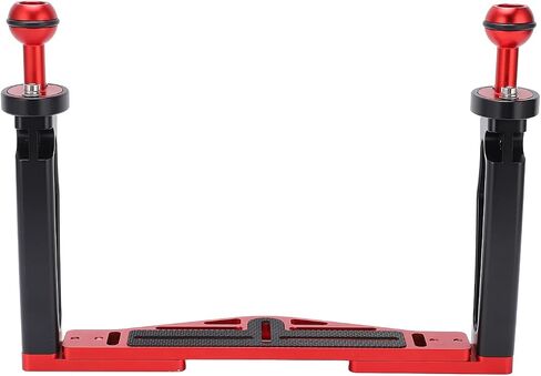 Aluminum Alloy Dual Handle Plate Stabilizer for Underwater Camera Body Underwater for Cameras and Sports Cameras in Kuwait