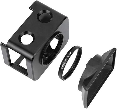 Aluminum Alloy Camera Cage with Stable Structure for RX0 II Filter Sun Visor Lightweight Sports Camera Accessory in Kuwait