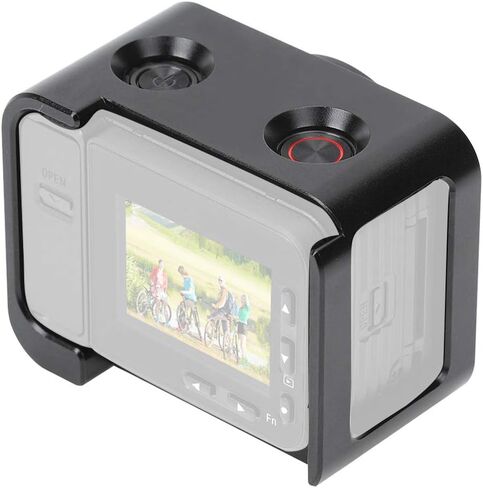 Aluminum Alloy Camera Cage with Stable Structure for RX0 II Filter Sun Visor Lightweight Sports Camera Accessory in Kuwait