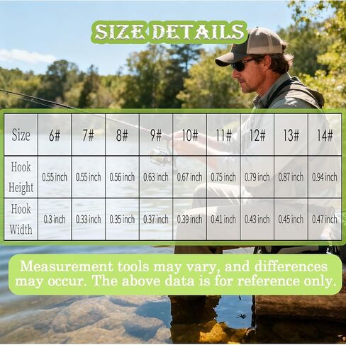 Carp Fishing Equipment,6#-14#,9 Pcs in Saudi Arabia