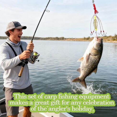Carp Fishing Equipment,6#-14#,9 Pcs in Saudi Arabia