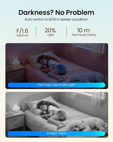 4K Indoor 360° PT Security Camera, Dual-Band WiFi with 64GB Memory Card in Kuwait