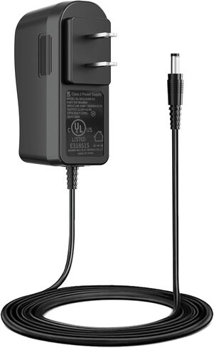 COMFIER 12V 2A Power Adapter Replacement for Massager, UL Listed AC DC Power Supply Charger Cord with 5.9FT Extra Long Cable, Compatible with Comfier Back Foot Massager, Massage Cushion & Mat in Saudi Arabia
