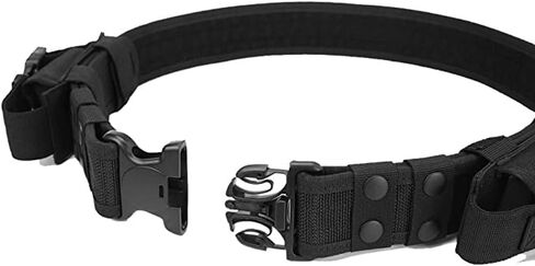 REEBOW GEAR Heavy Duty Adjustable Quick Release Tactical Belt Black in Saudi Arabia
