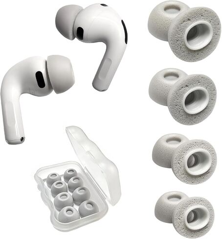 Ear Tips for AirPods Pro 3 (2025) - Replacement Tips, 5 Sizes (XXS to L) in Kuwait