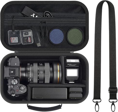 Camera Case for Canon EOS Rebel T7/R50/R100/for Sony a7iv/Mirrorless in Kuwait