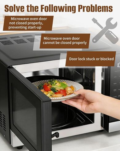 4026W2A019A Microwave Door Latch Fit for Kenmore/LG/Amana Microwave Wall Oven Range,Replace LMHM2017ST LMV1683ST LMV1683ST LMV1683ST AP443674 PS3522838 in Kuwait