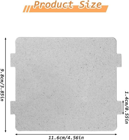 4 Pcs Microwave Waveguide Cover Replacement, 4.5×3.8 Inch Wave Guide Cover in Kuwait