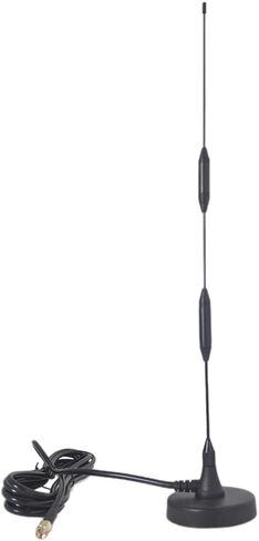 MASWELL Cellular Antenna 4G Whip Antenna High Gain 5dBi Magnet Mount for Cellular 4G LTE 3G and GSM Long Monopole 700MHz Band Included Connector Type：SMA Male in Kuwait