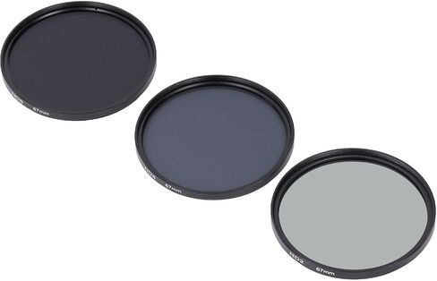 ND Filters Set HD Multi Layer Coating Anti Overexposure Anti Scattered Light Anti Scratch ND2 ND4 ND8 Filters for Accessory (55mm) in Saudi Arabia