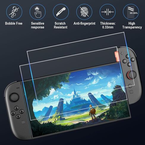 HEYSTOP Accessories Bundle for Nintendo Switch 2, Dockable Protective Case in Kuwait