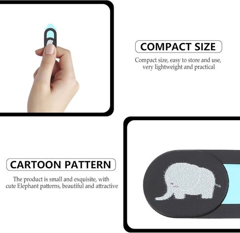 2 Pack Webcam ABS Slide Cover Privacy Protection for Laptops in Saudi Arabia