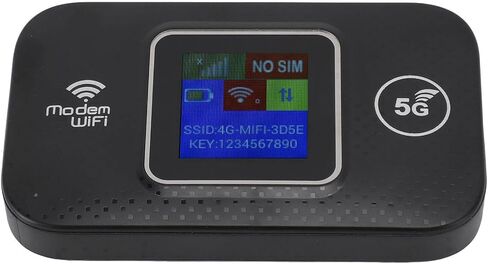 Dioche Portable WiFi Router 4G LTE Portable WiFi Wireless Router - 300Mbps HighSpeed Sharing for Up to 10 Devices, USB Powered Mobile for Europe in Kuwait