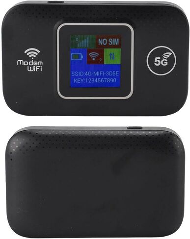 Dioche Portable WiFi Router 4G LTE Portable WiFi Wireless Router - 300Mbps HighSpeed Sharing for Up to 10 Devices, USB Powered Mobile for Europe in Kuwait