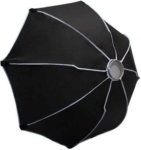 Octagon Parabolic Softbox Soft Light Modifier with Honeycomb Grid & Front Diffuser, Portable Folding Umbrella Softbox Speedring for Studio Strobe Flash & Continuous LED Light in Kuwait