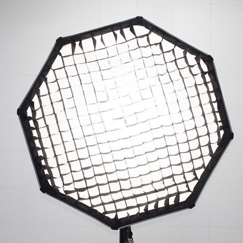 Octagon Parabolic Softbox Soft Light Modifier with Honeycomb Grid & Front Diffuser, Portable Folding Umbrella Softbox Speedring for Studio Strobe Flash & Continuous LED Light in Kuwait
