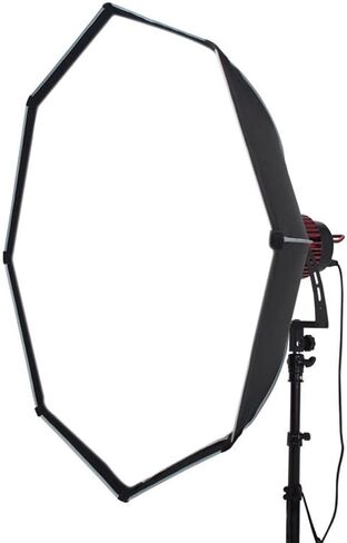 Octagon Parabolic Softbox Soft Light Modifier with Honeycomb Grid & Front Diffuser, Portable Folding Umbrella Softbox Speedring for Studio Strobe Flash & Continuous LED Light in Kuwait