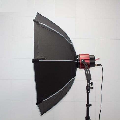 Octagon Parabolic Softbox Soft Light Modifier with Honeycomb Grid & Front Diffuser, Portable Folding Umbrella Softbox Speedring for Studio Strobe Flash & Continuous LED Light in Kuwait