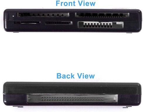 SANOXY Multi-Card Reader with USB2.0 Memory Card Case | SD/MMC/RS-MMC/SDHC/Micro SD/TF/MS/MS pro/MSduo/M2 Compatible in Kuwait
