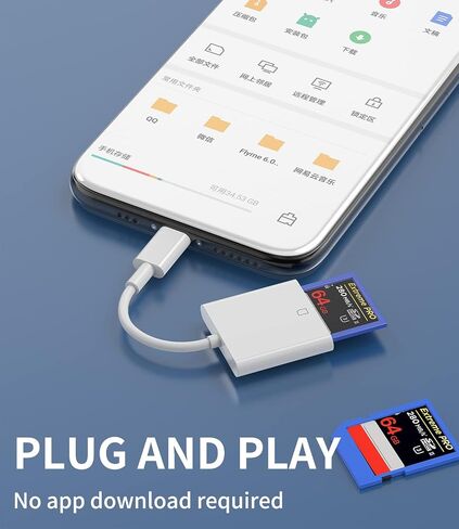 SD Card Reader for iPhone Lightning Camera Memory Adapter(2Pack) MFI Certified Photo Photography Viewer Adaptador Accessories for 11 12 13 14 Pro Max X XS XR 8 7 6 Plus SE for iPad Air Mini 2021 2020 in Kuwait