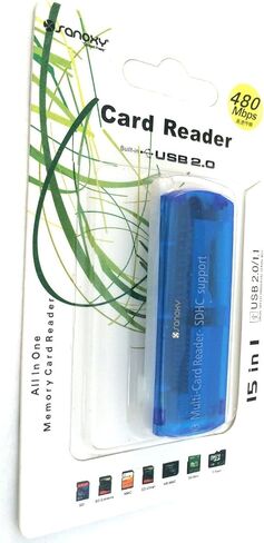 SANOXY Multi Memory Card Reader SDHC Support-All in 1 USB2.0 Card Reader in Kuwait