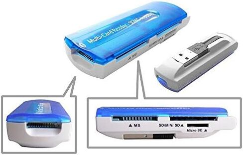 SANOXY Multi Memory Card Reader SDHC Support-All in 1 USB2.0 Card Reader in Kuwait