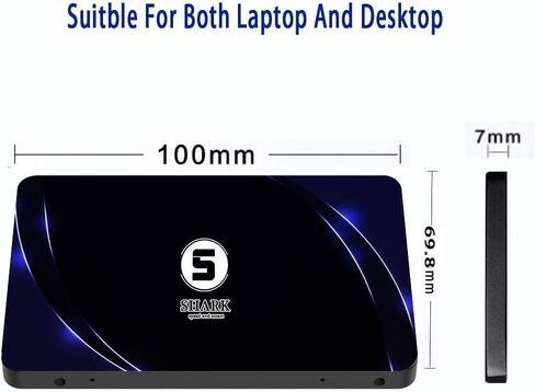 Dogfish SSD SATA 2.5" 64GB Shark Speed Internal Solid State Drive High Performance Hard Drive for Desktop Laptop SATA III 6Gb/s(64GB, 2.5''-SATA3) in Kuwait