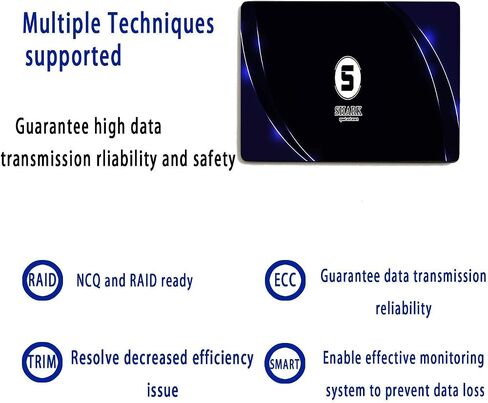 Dogfish SSD SATA 2.5" 64GB Shark Speed Internal Solid State Drive High Performance Hard Drive for Desktop Laptop SATA III 6Gb/s(64GB, 2.5''-SATA3) in Kuwait
